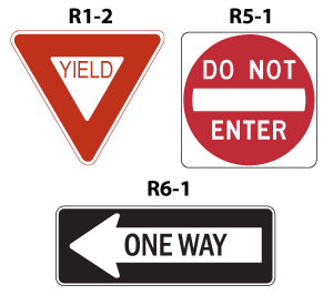 Regulatory Signs